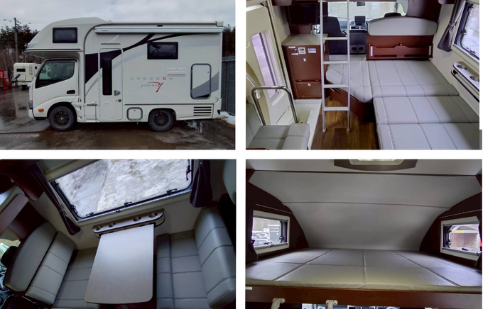 モード号 家庭用エアコン付♪二段ベッド♪4WD♪軽油だから燃費良♪画像