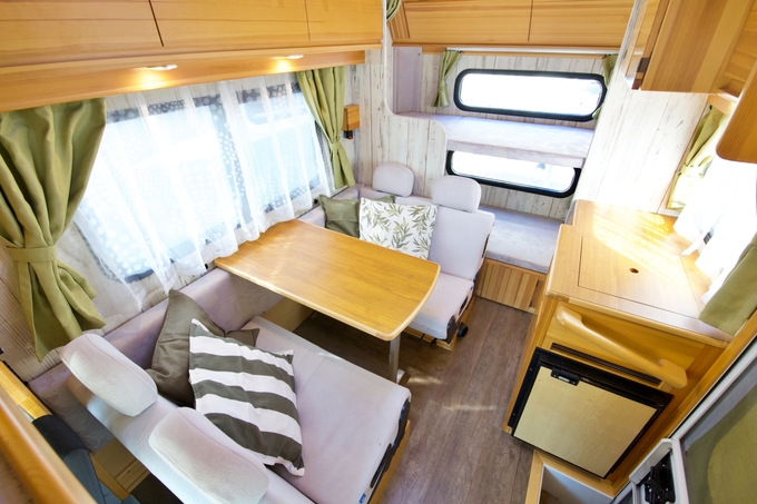 サファリ号 コンパクトで初心者でも運転しやすい♪2段ベッド♪4WD♪画像