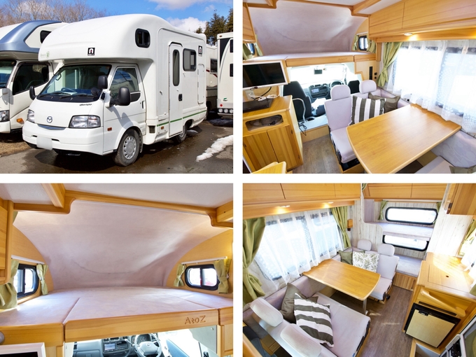 サファリ号 コンパクトで初心者でも運転しやすい♪2段ベッド♪4WD♪画像