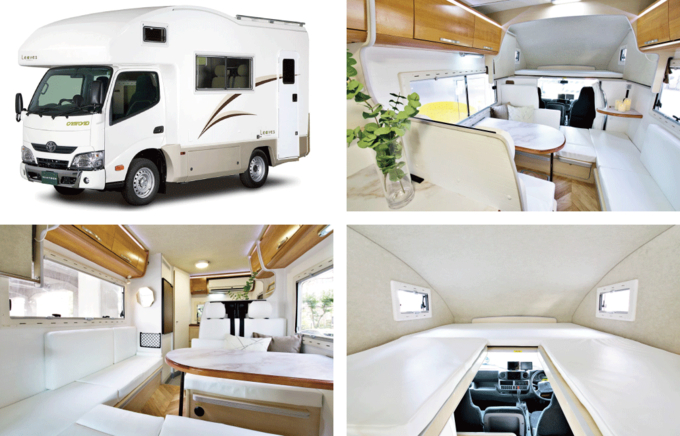 サクラ号　家庭用エアコン付♪フルフラットベッドで広々♪画像