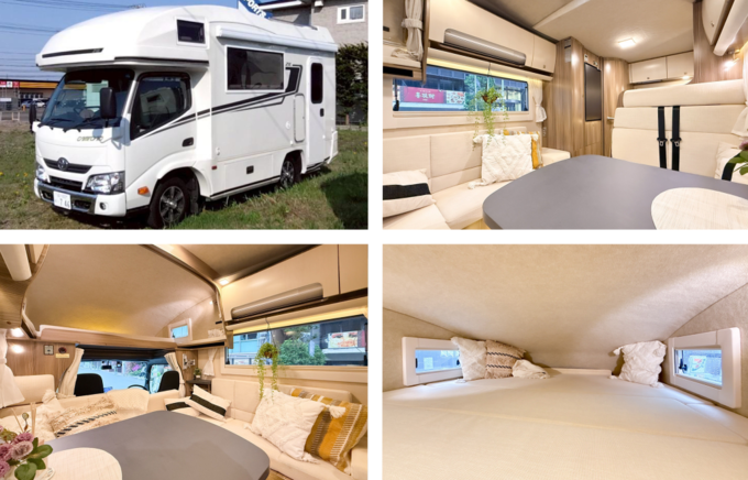 カムイ号　家庭用エアコン付♪フルフラットベッドでゆったり広々♪画像